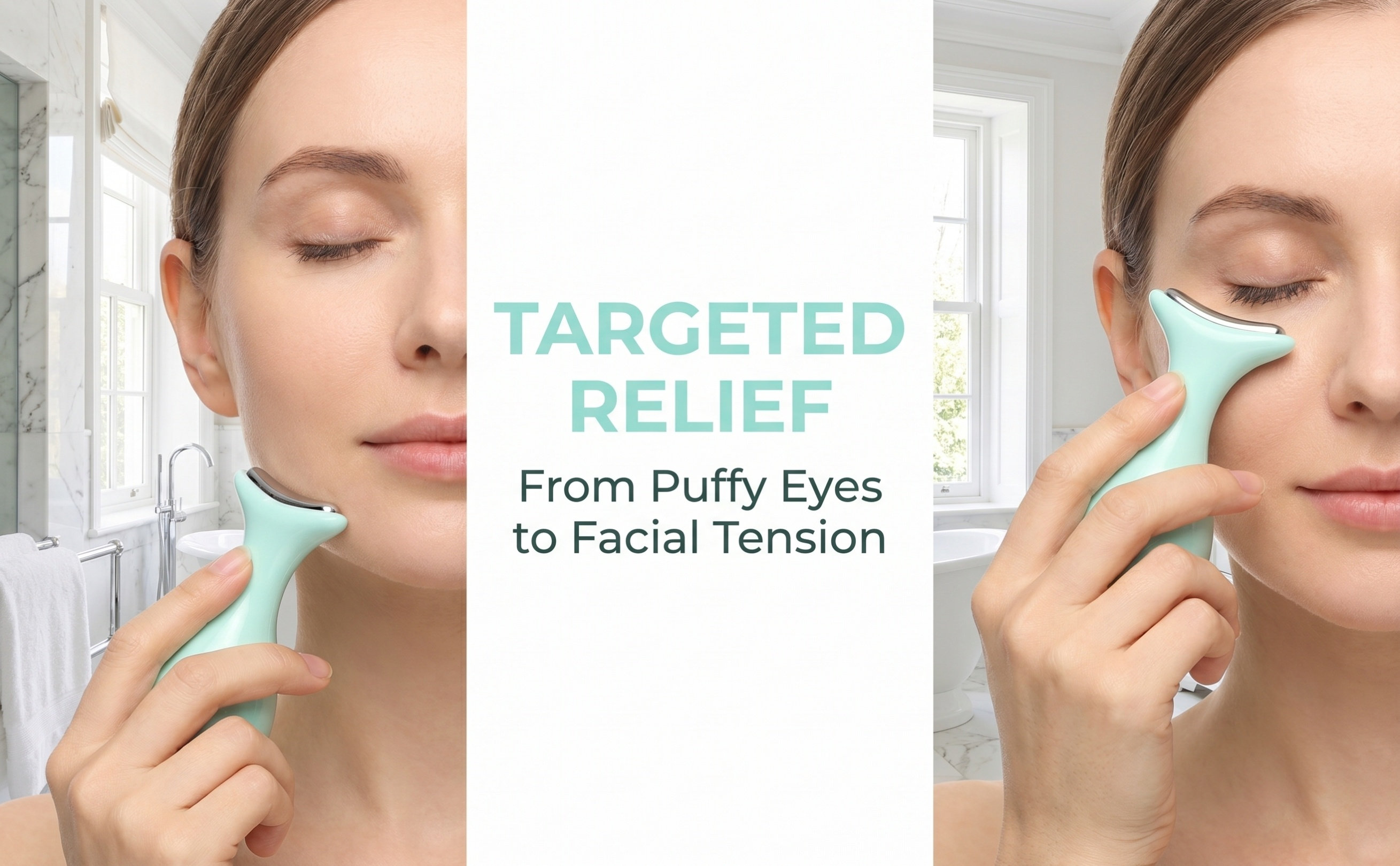 Face Ice Roller Puffiness - Facial Ice Globe Face Roller Smooth
