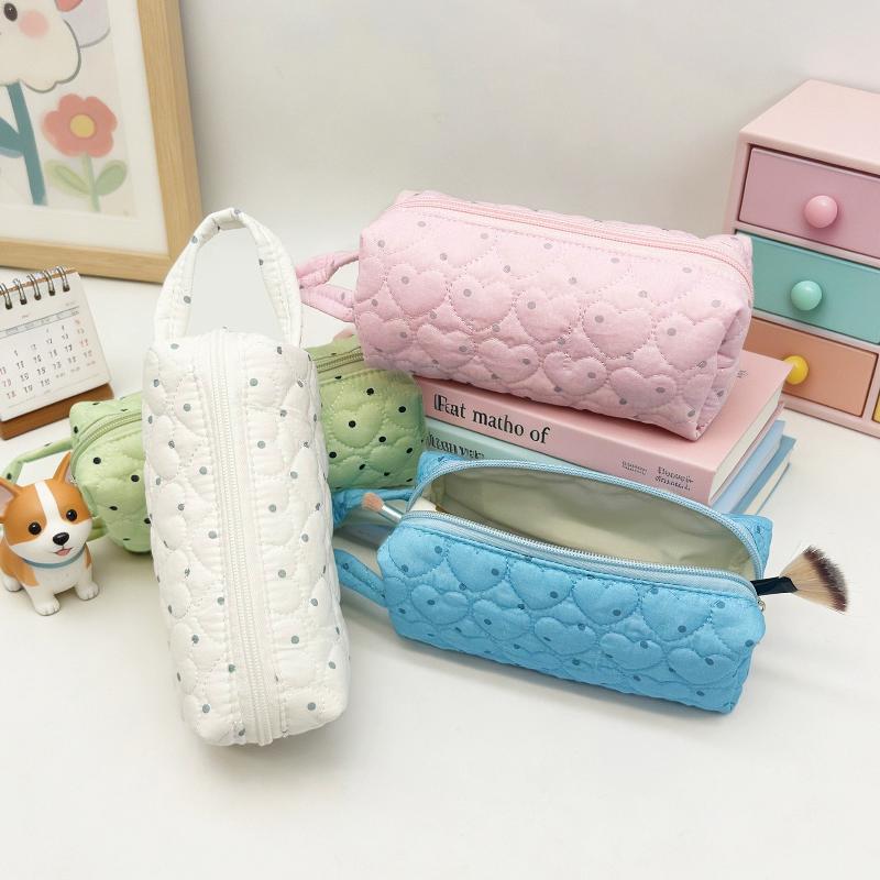 Portable Polka Dot Cosmetic Ba - огляд і ціна Makeup