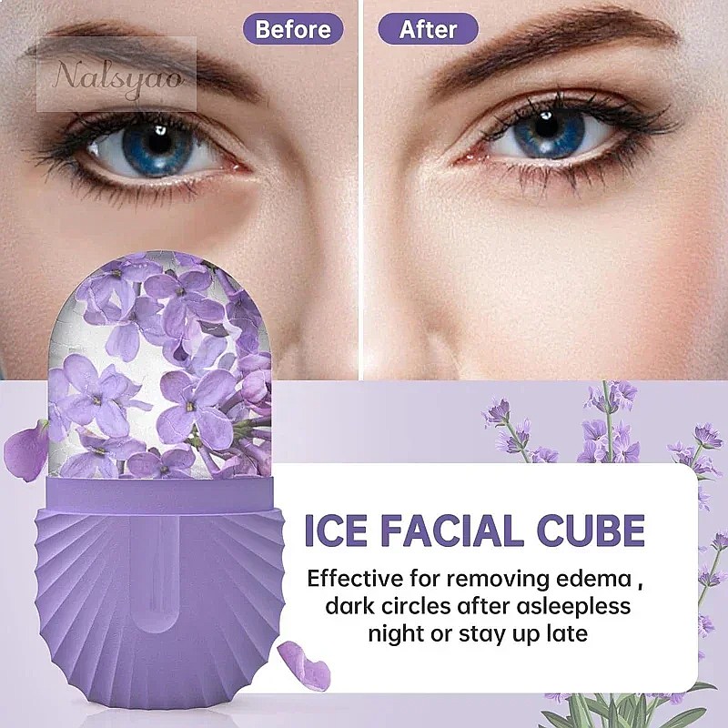 Ice Face Roller 1PCS Silicone  - огляд і ціна Face Ice Roller Puffiness