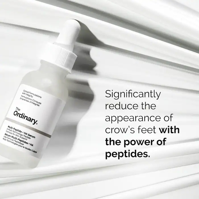 Multi-Peptide + HA Serum 30ml  - огляд і ціна Hyaluronic Acid Facial Serum
