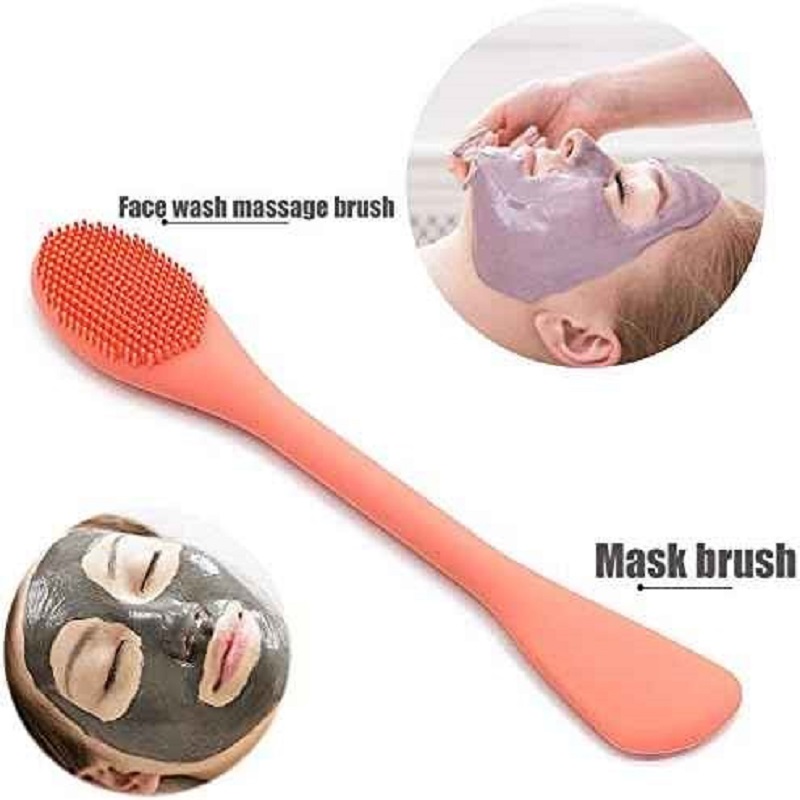 1PC Double Headed Silicone Fac - огляд і ціна Silicone Face Scrubber Electric