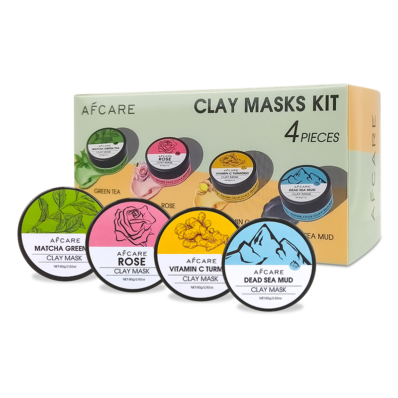 4 Pcs Clay Face Mask Set - Tur - огляд і ціна Green Tea Cleansing Clay Mask