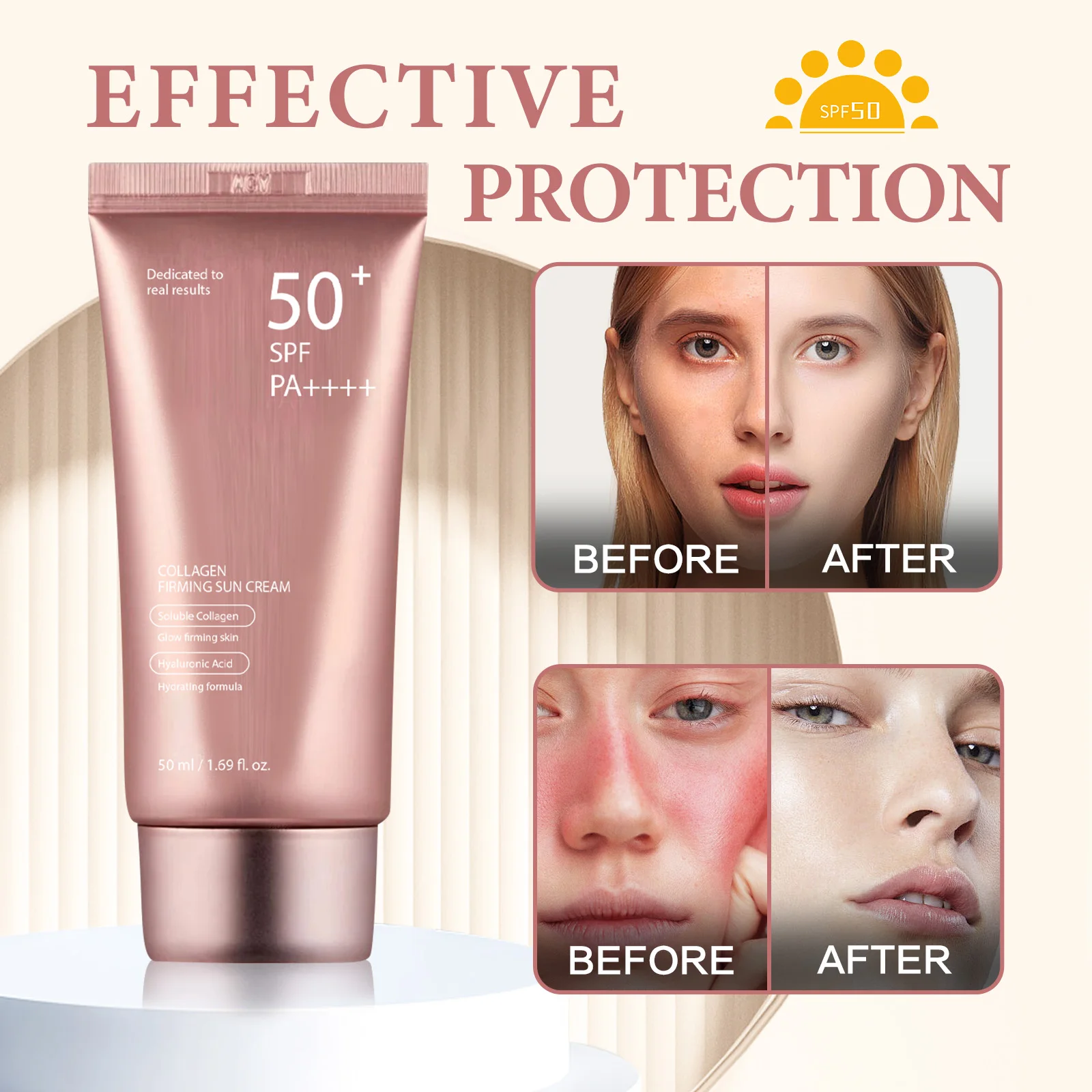 Sunscreen SPF50 PA+++ Waterpro - огляд і ціна Spf 50 Waterproof Sunscreen