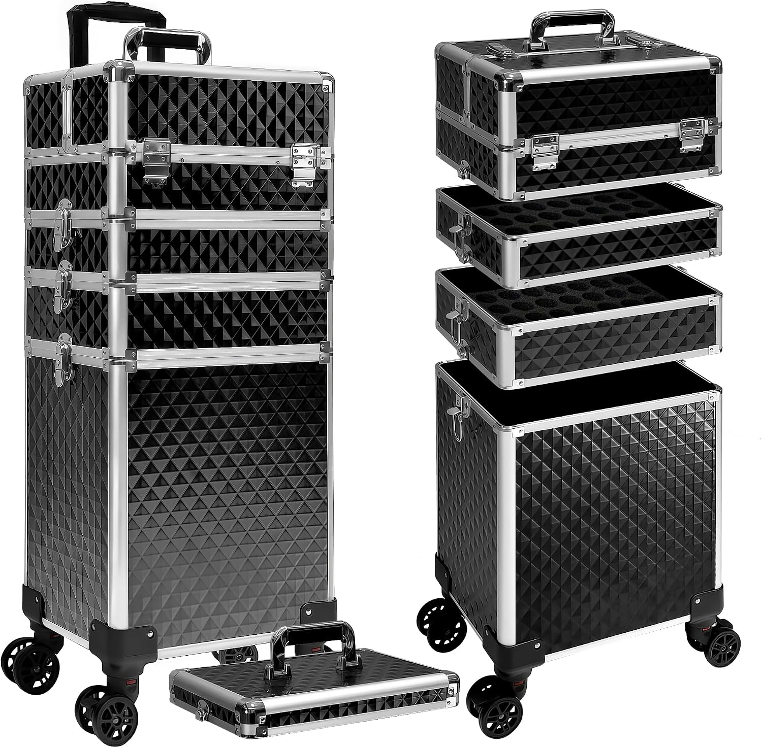Rolling Makeup Train Case, Cos - огляд і ціна Makeup