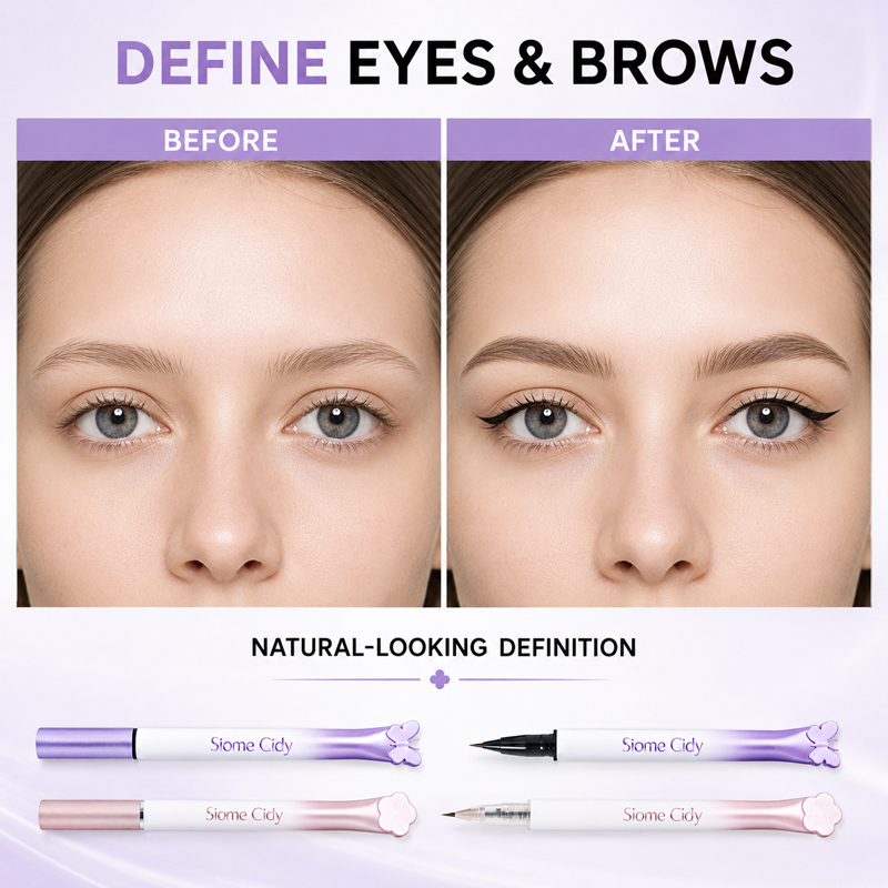 Siome Cidy 4PCS Liquid Eyeline - огляд і ціна Waterproof Liquid Eyeliner Pen