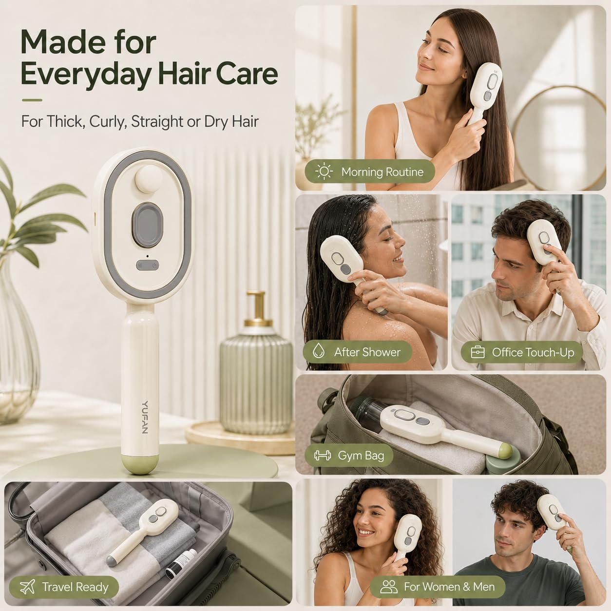 Electric Spray Hair Massage Co - огляд і ціна Massage