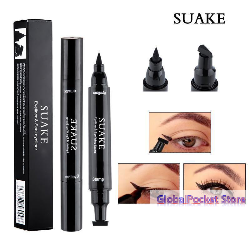[TG823]2PCS Black Eyeliner Dou - огляд і ціна Waterproof Liquid Eyeliner Pen