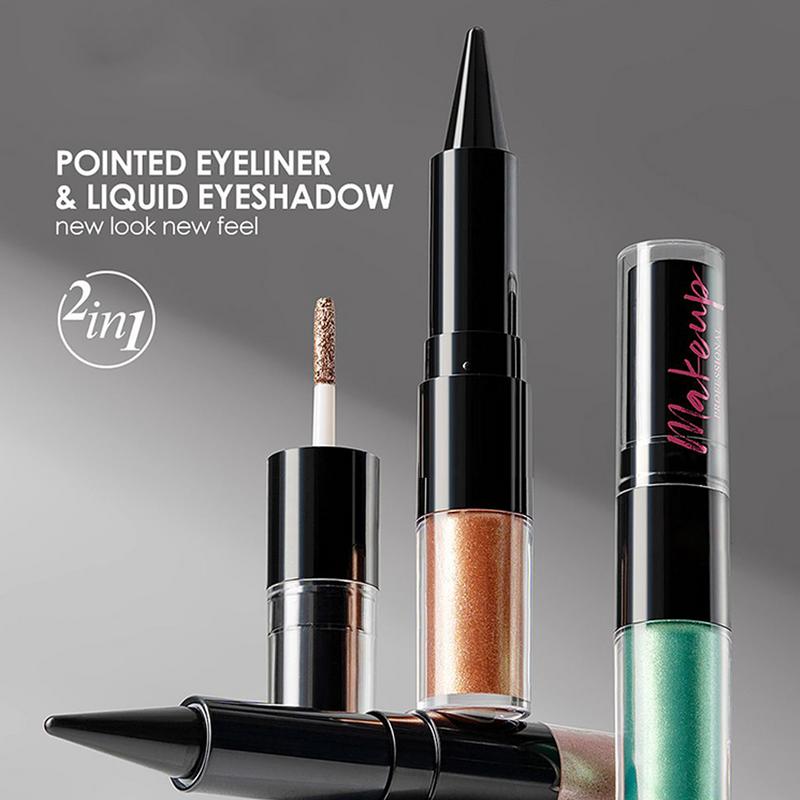 2 in1 Colorful Liquid Eyeshado - огляд і ціна Waterproof Liquid Eyeliner Pen