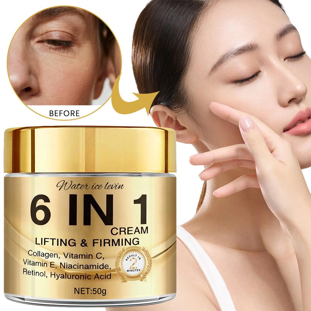 6 in 1 Anti-Wrinkle Cream Coll - огляд і ціна Retinol Anti Wrinkle Cream