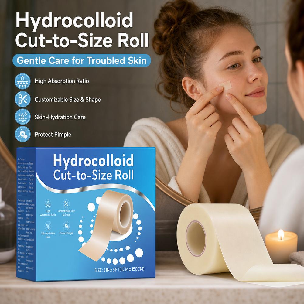 Hydrocolloid Acne Patch Roll 5 - огляд і ціна Hydrocolloid Pimple Patch