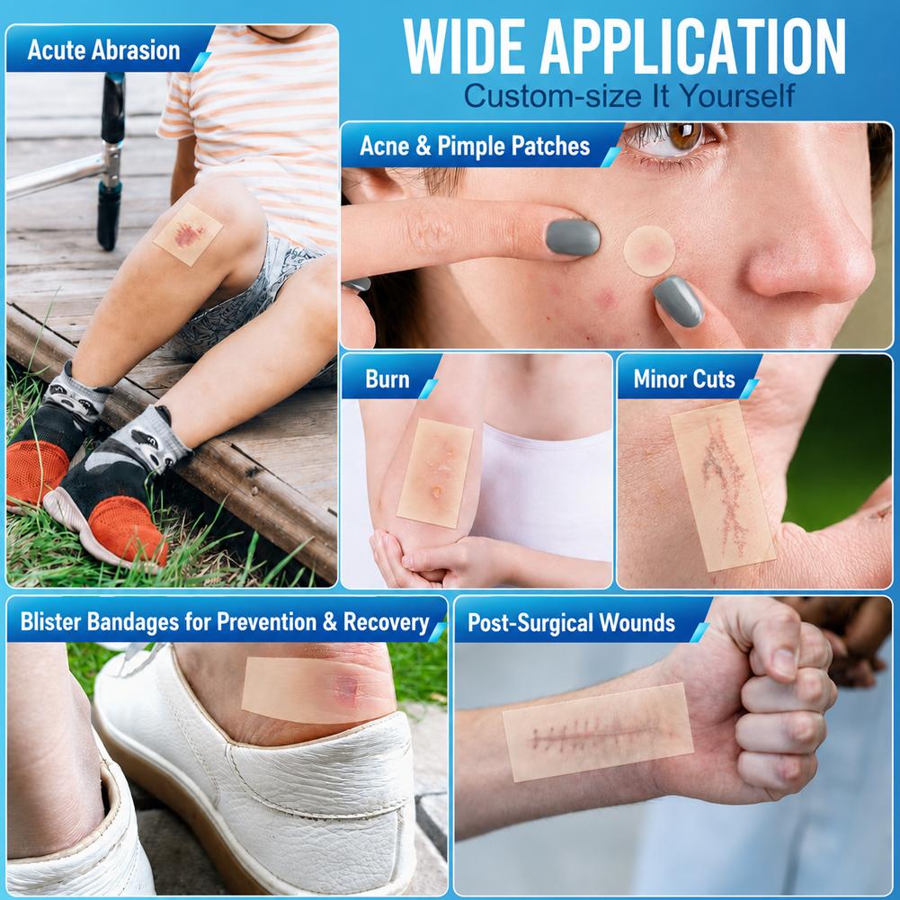 Hydrocolloid Acne Patch Roll 5 - огляд і ціна Hydrocolloid Pimple Patch