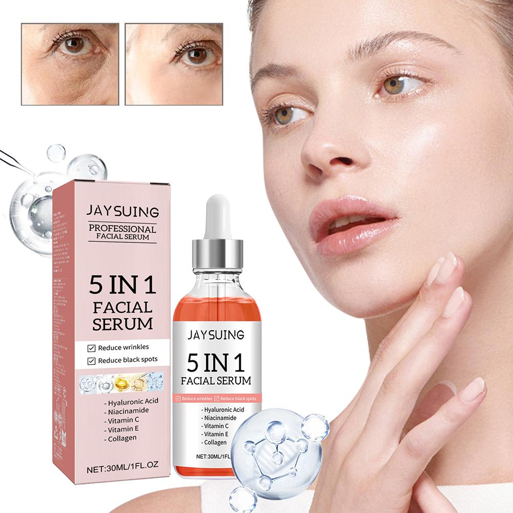 5-in-1 Vitamin C & Hyaluronic  - огляд і ціна Hyaluronic Acid Facial Serum