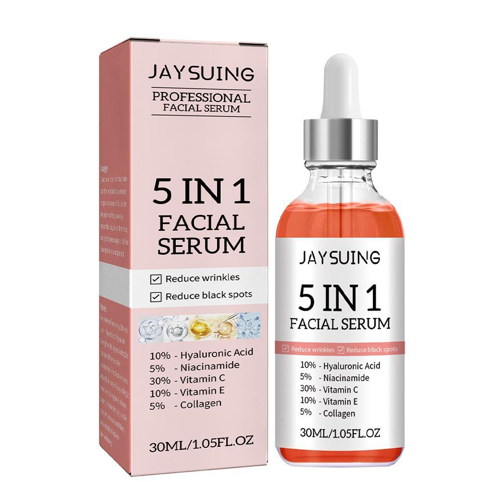 5-in-1 Vitamin C & Hyaluronic  - огляд і ціна Hyaluronic Acid Facial Serum