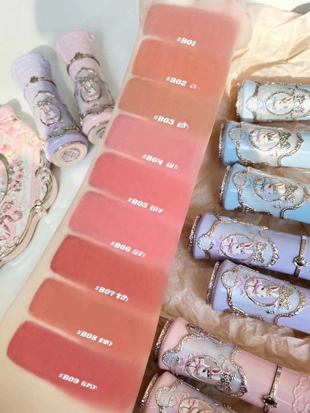 Flower Knows Makeup Bunny Gard - огляд і ціна Matte Velvet Lip Tint Long Lasting