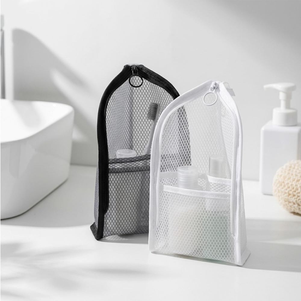 Mesh Toiletry Bag Breathable Q - огляд і ціна Makeup