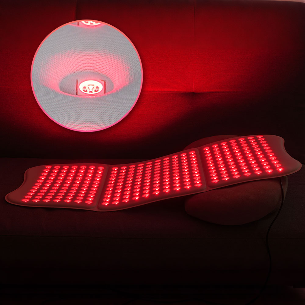 Large Red Light Mat Portable N - огляд і ціна Led Light Therapy Face Mask