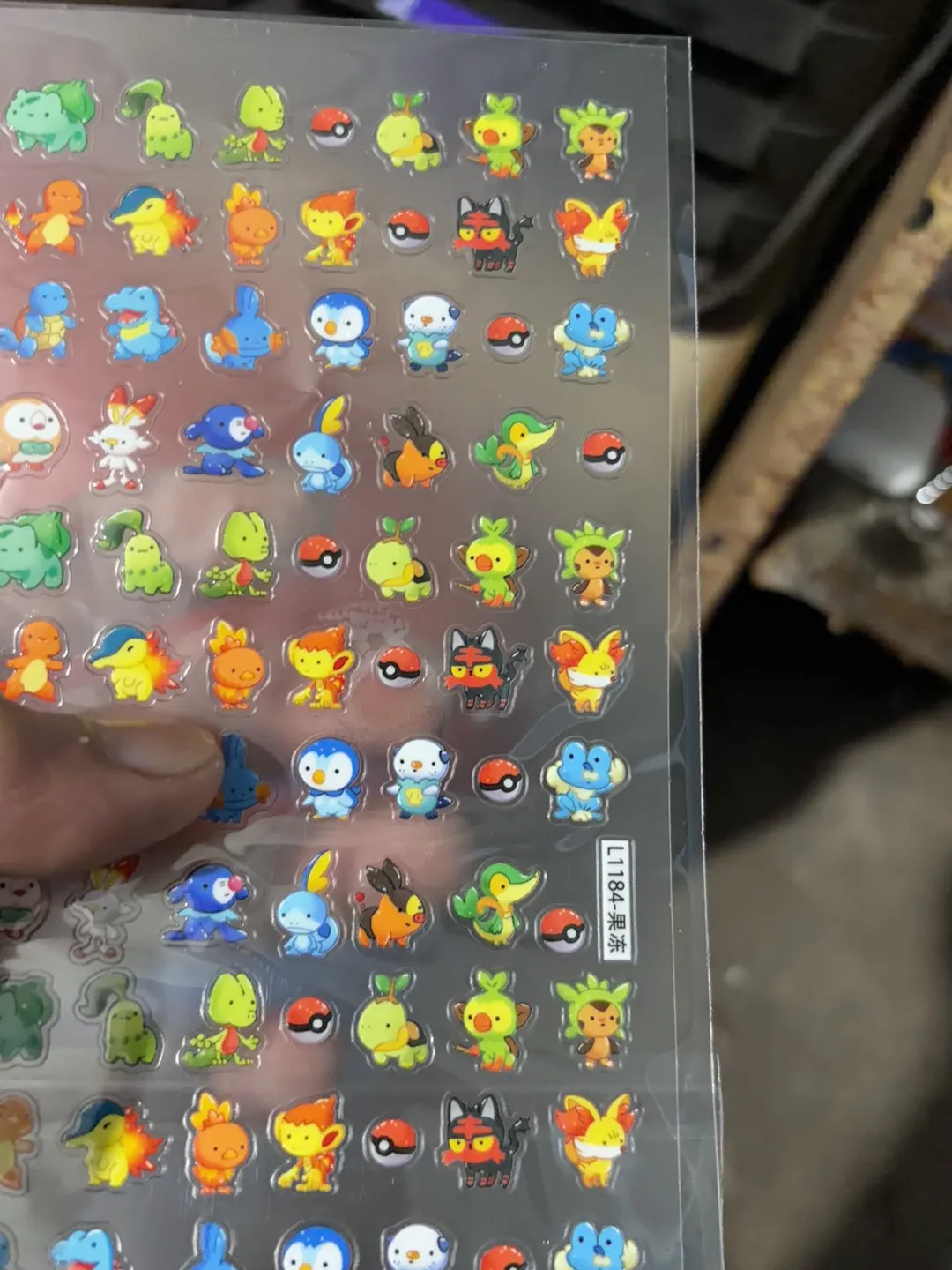  Nail Stickers Charmander Bulb - огляд і ціна Nail Art