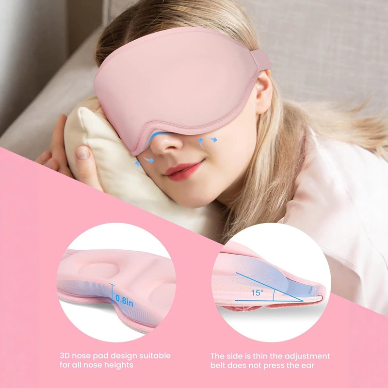 3D Sleeping Eye Mask Travel Re - огляд і ціна Massage