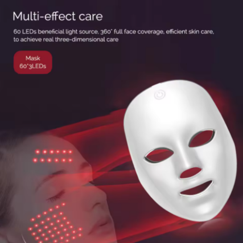Wireless LED Mask LED Face Mas - огляд і ціна Led Light Therapy Face Mask