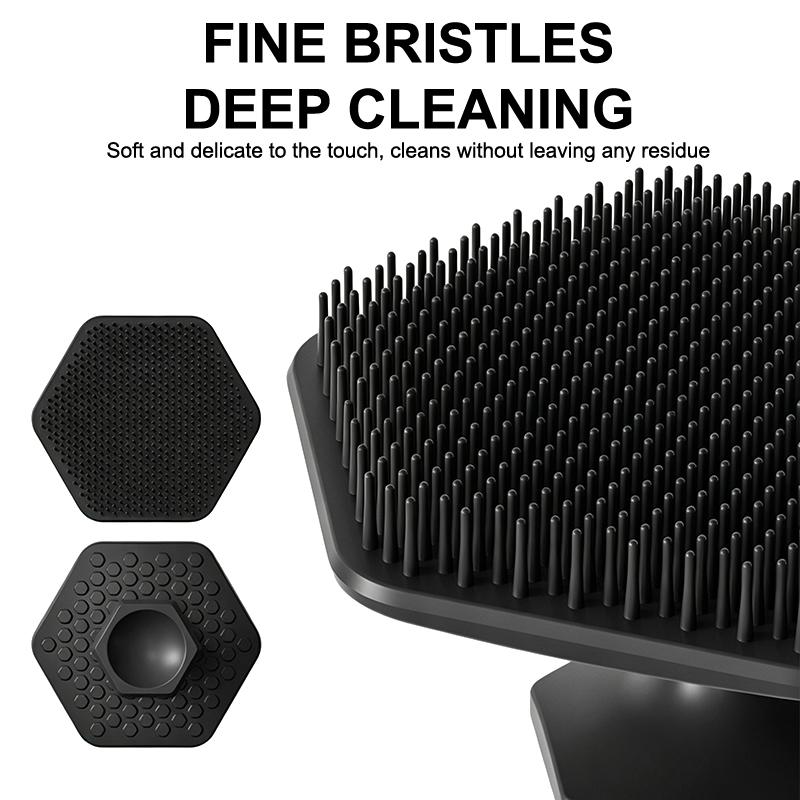 【WA】Facial Cleaning Brush Scru - огляд і ціна Silicone Face Scrubber Electric