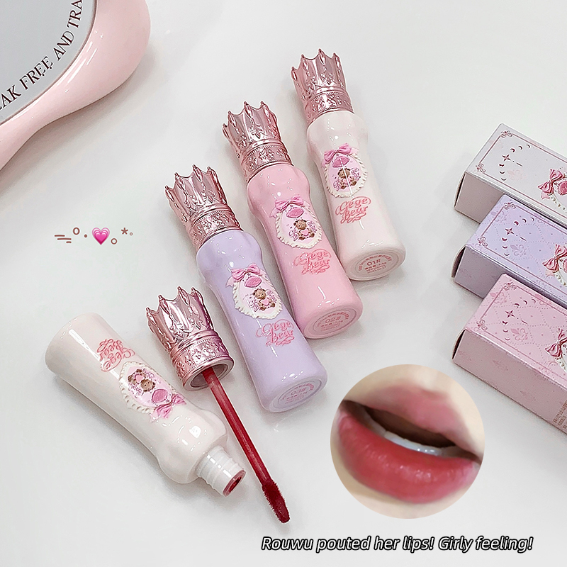 Gege Bear Velvet Matte Lip Mud - огляд і ціна Matte Velvet Lip Tint Long Lasting